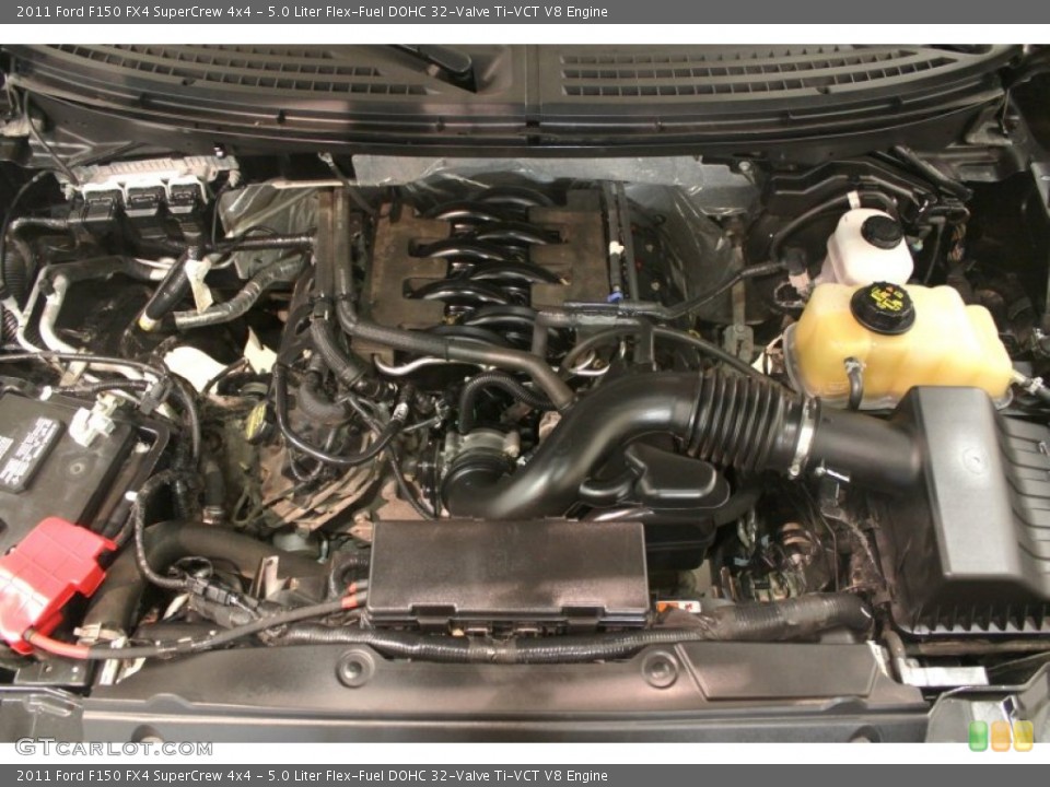 5.0 Liter Flex-Fuel DOHC 32-Valve Ti-VCT V8 Engine for the 2011 Ford F150 #76046598