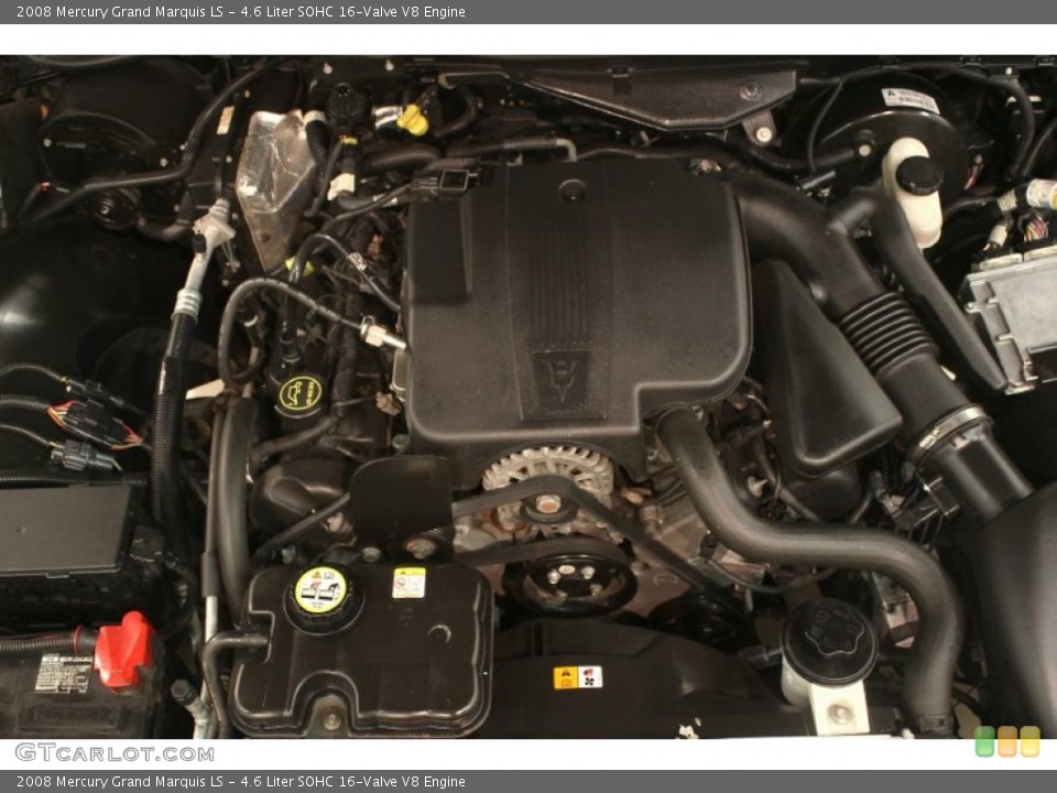 4.6 Liter SOHC 16-Valve V8 Engine for the 2008 Mercury Grand Marquis #76047978