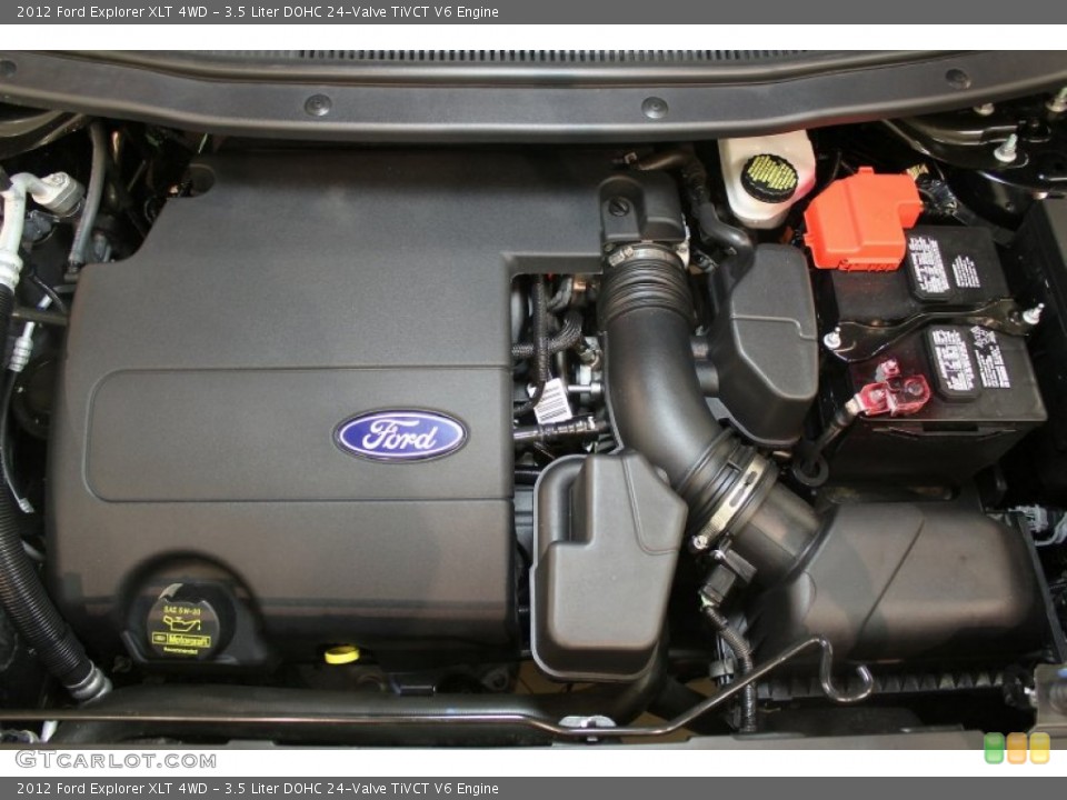 3.5 Liter DOHC 24-Valve TiVCT V6 Engine for the 2012 Ford Explorer #76048947