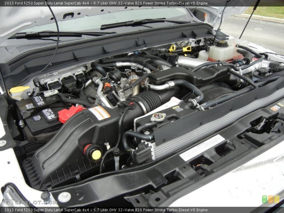 6.7 Liter OHV 32-Valve B20 Power Stroke Turbo-Diesel V8 Engine for the 2013 Ford F250 Super Duty #76063962
