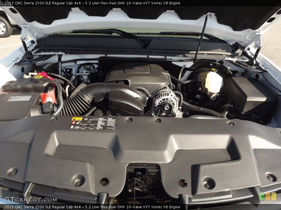 5.3 Liter Flex-Fuel OHV 16-Valve VVT Vortec V8 Engine for the 2013 GMC Sierra 1500 #76068069