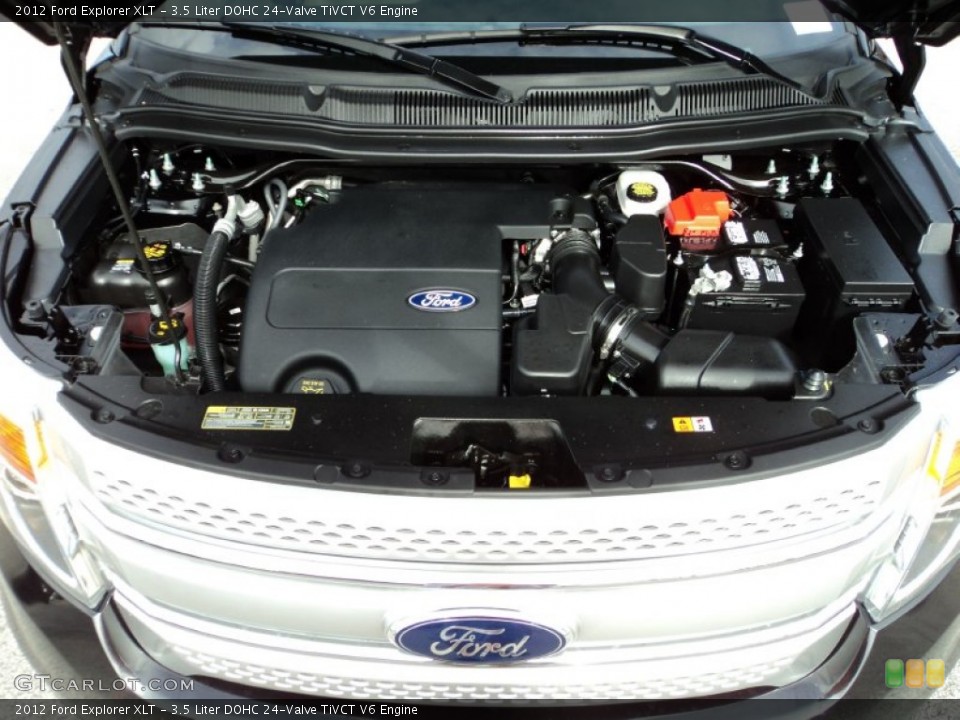 3.5 Liter DOHC 24-Valve TiVCT V6 Engine for the 2012 Ford Explorer #76093478