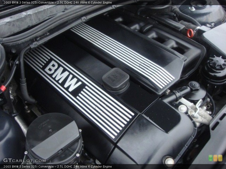 2.5L DOHC 24V Inline 6 Cylinder Engine for the 2003 BMW 3 Series #76098170