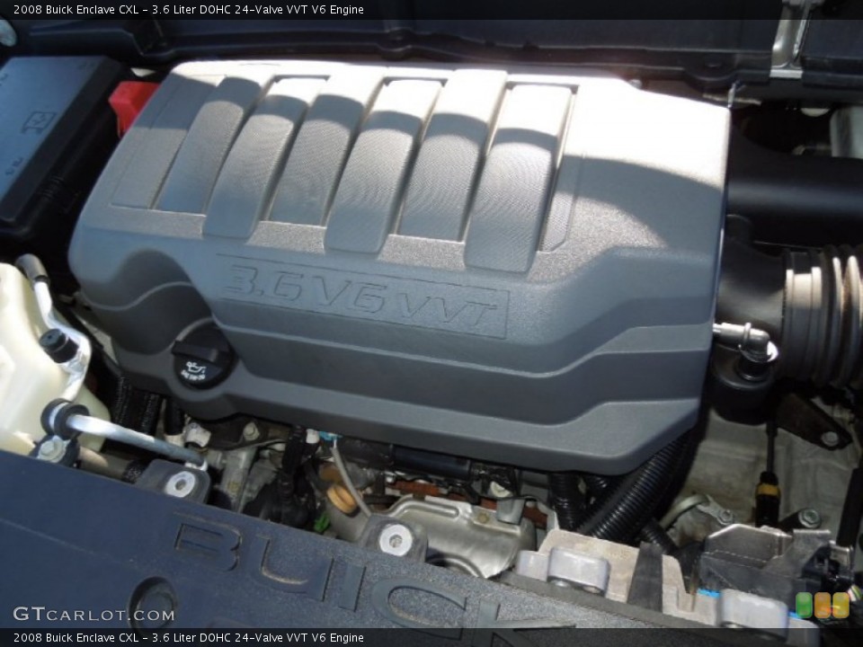 3.6 Liter DOHC 24-Valve VVT V6 Engine for the 2008 Buick Enclave #76102361