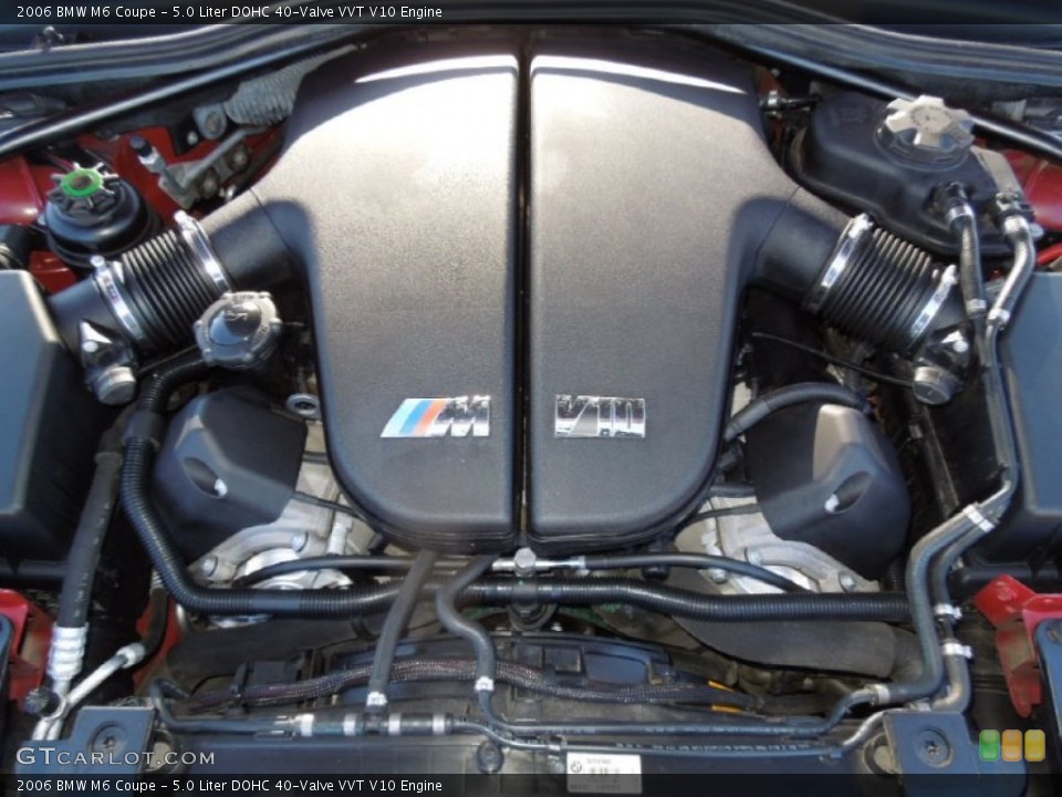5.0 Liter DOHC 40-Valve VVT V10 Engine for the 2006 BMW M6 #76104692