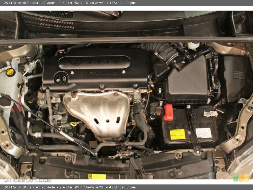 2.4 Liter DOHC 16-Valve VVT-i 4 Cylinder Engine for the 2011 Scion xB #76117925