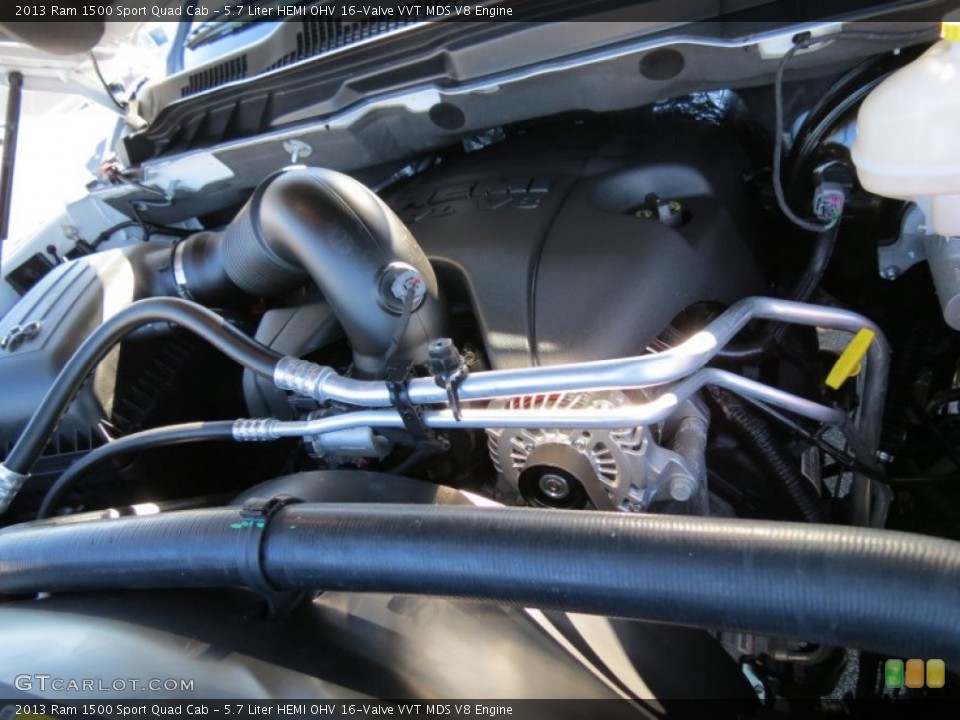 5.7 Liter HEMI OHV 16-Valve VVT MDS V8 Engine for the 2013 Ram 1500 #76118849