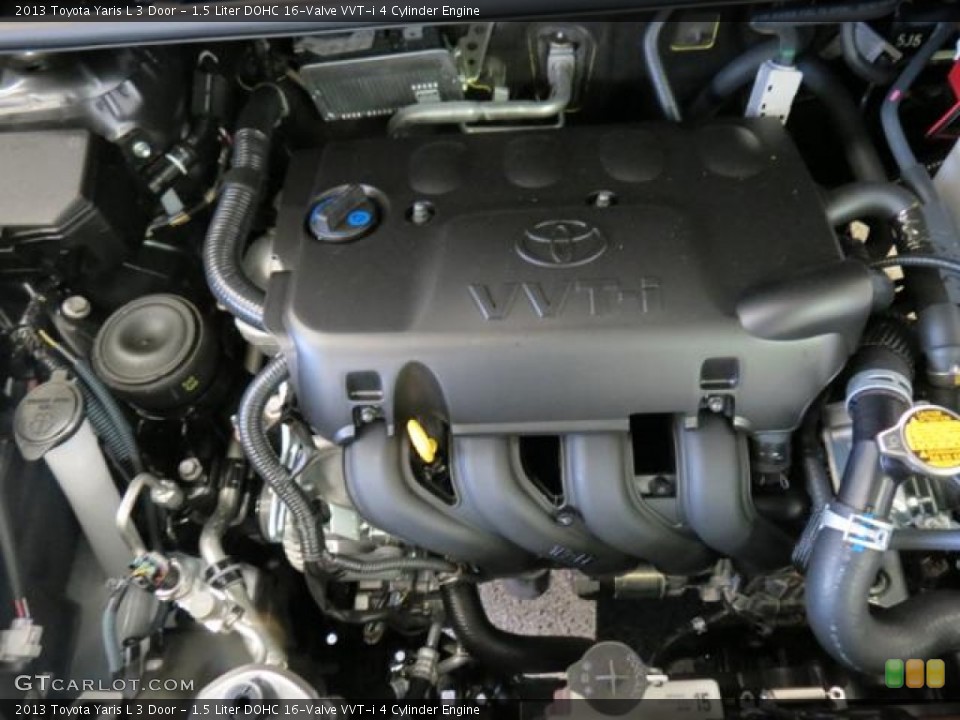 1.5 Liter DOHC 16-Valve VVT-i 4 Cylinder Engine for the 2013 Toyota Yaris #76125891