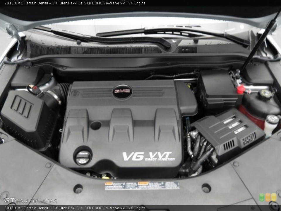 3.6 Liter Flex-Fuel SIDI DOHC 24-Valve VVT V6 Engine for the 2013 GMC Terrain #76132068