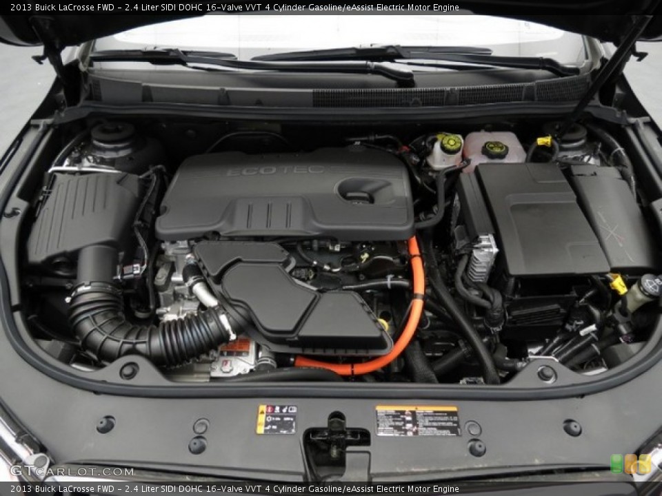 2.4 Liter SIDI DOHC 16-Valve VVT 4 Cylinder Gasoline/eAssist Electric Motor Engine for the 2013 Buick LaCrosse #76133452