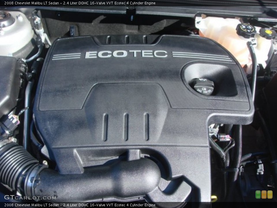 2.4 Liter DOHC 16-Valve VVT Ecotec 4 Cylinder Engine for the 2008 Chevrolet Malibu #76133739