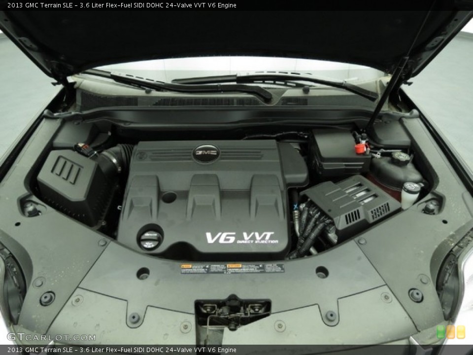 3.6 Liter Flex-Fuel SIDI DOHC 24-Valve VVT V6 Engine for the 2013 GMC Terrain #76141144