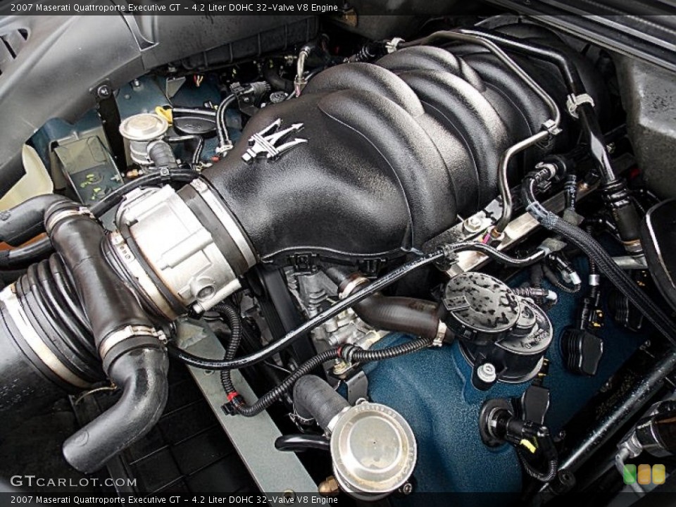 4.2 Liter DOHC 32-Valve V8 Engine for the 2007 Maserati Quattroporte #76151652