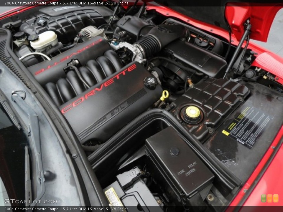 5.7 Liter OHV 16-Valve LS1 V8 Engine for the 2004 Chevrolet Corvette #76155847