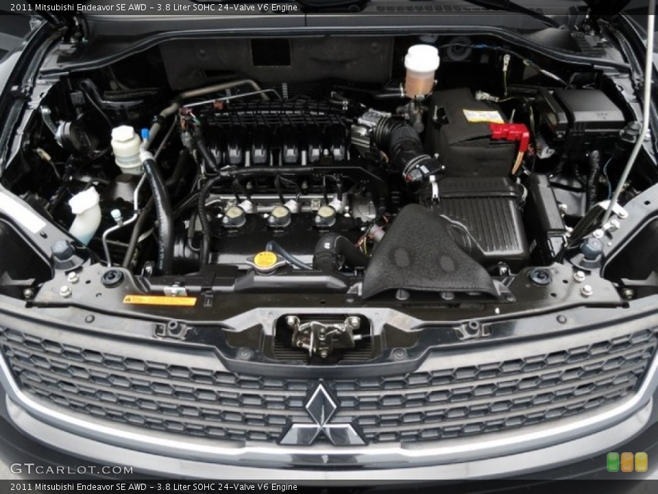 3.8 Liter SOHC 24-Valve V6 Engine for the 2011 Mitsubishi Endeavor #76172384