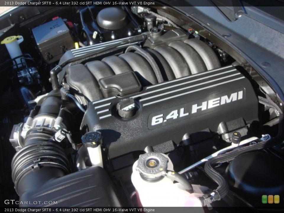 6.4 Liter 392 cid SRT HEMI OHV 16-Valve VVT V8 Engine for the 2013 Dodge Charger #76174010