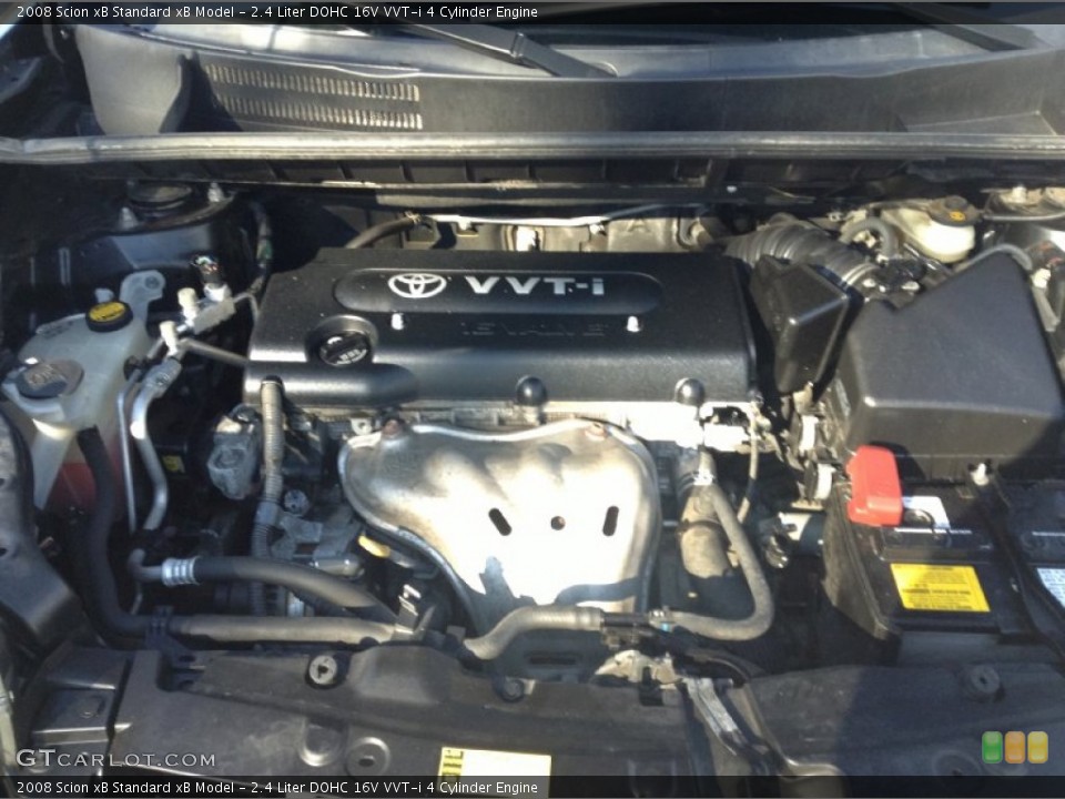 2.4 Liter DOHC 16V VVT-i 4 Cylinder Engine for the 2008 Scion xB #76174049