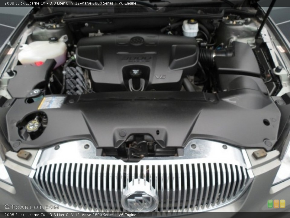 3.8 Liter OHV 12-Valve 3800 Series III V6 Engine for the 2008 Buick Lucerne #76174401