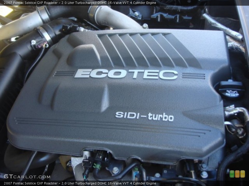 2.0 Liter Turbocharged DOHC 16-Valve VVT 4 Cylinder Engine for the 2007 Pontiac Solstice #76176539