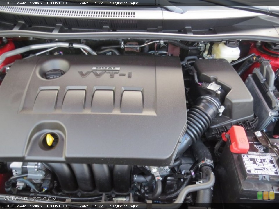 1.8 Liter DOHC 16-Valve Dual VVT-i 4 Cylinder Engine for the 2013 Toyota Corolla #76194593