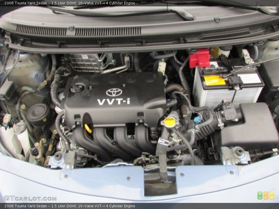1.5 Liter DOHC 16-Valve VVT-i 4 Cylinder Engine for the 2008 Toyota Yaris #76203554