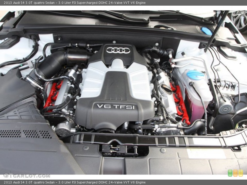 3.0 Liter FSI Supercharged DOHC 24-Valve VVT V6 Engine for the 2013 Audi S4 #76210160