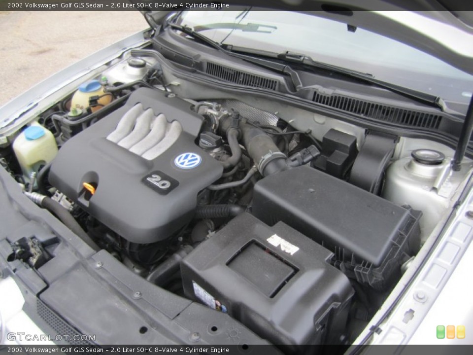 2.0 Liter SOHC 8-Valve 4 Cylinder Engine for the 2002 Volkswagen Golf #76213485