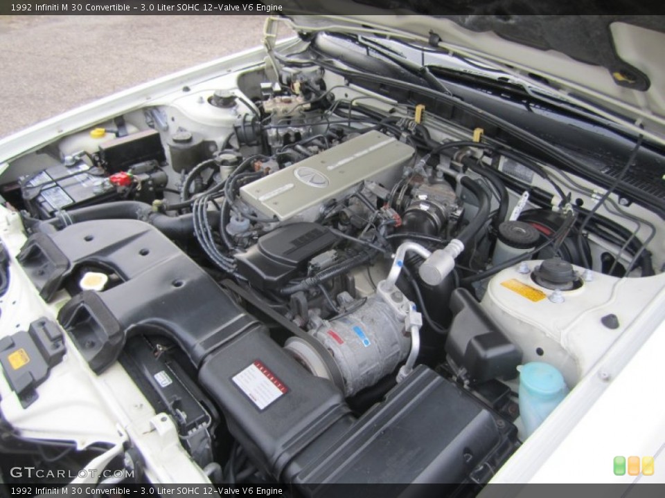 3.0 Liter SOHC 12-Valve V6 Engine for the 1992 Infiniti M #76214063