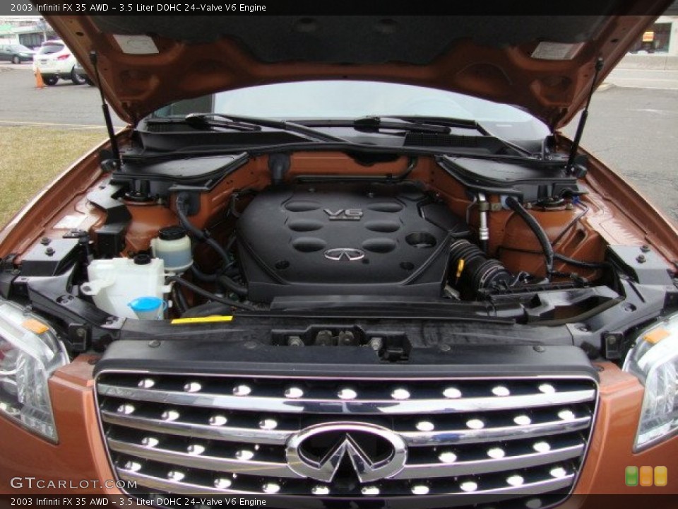 3.5 Liter DOHC 24-Valve V6 Engine for the 2003 Infiniti FX #76219754