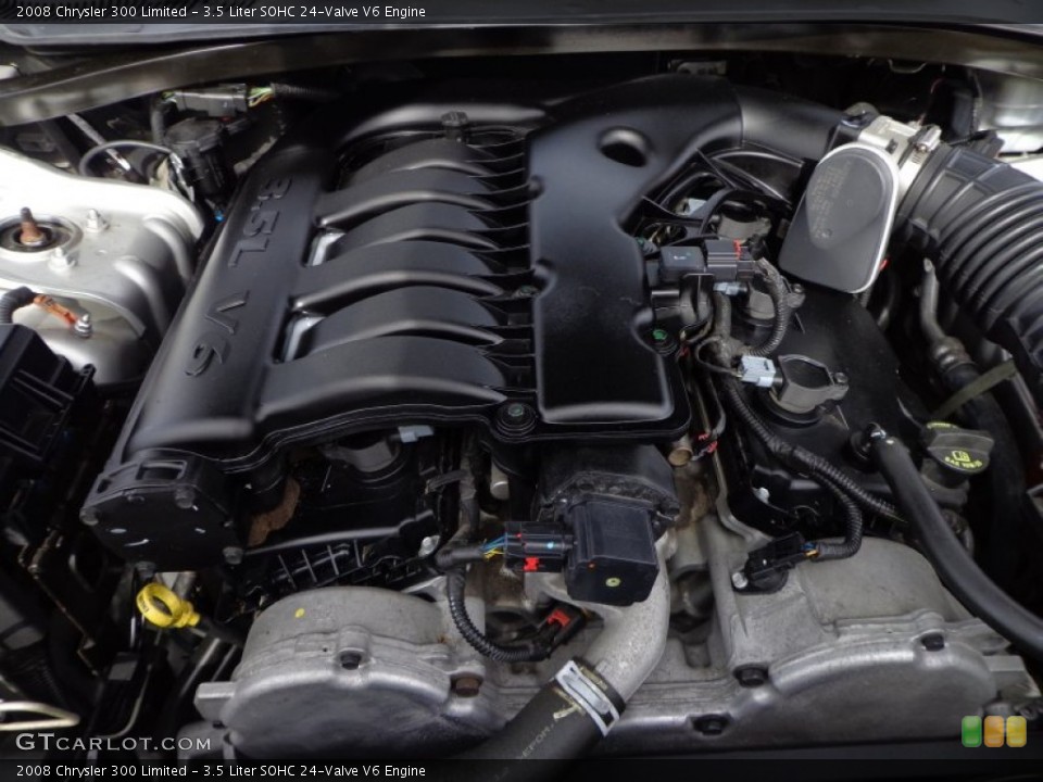 3.5 Liter SOHC 24-Valve V6 Engine for the 2008 Chrysler 300 #76239911