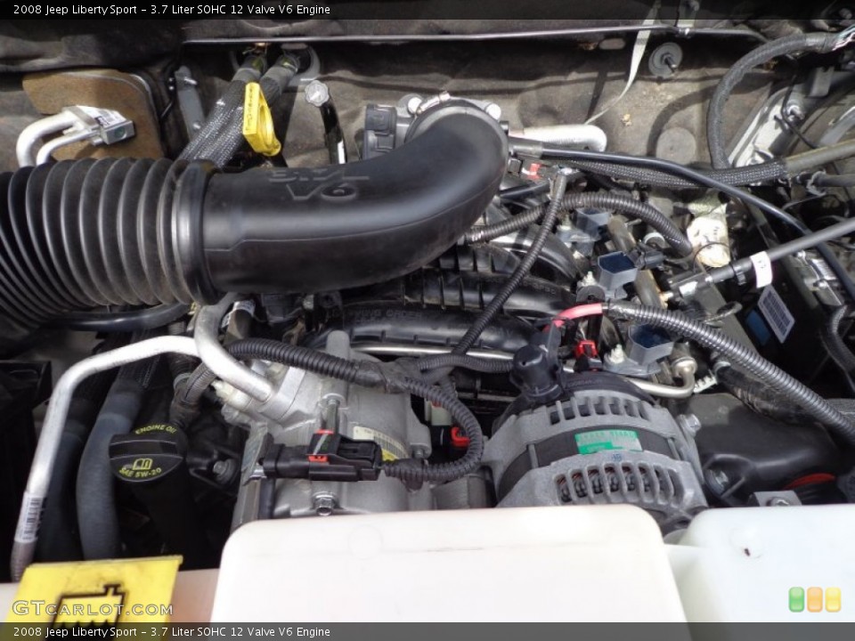3.7 Liter SOHC 12 Valve V6 Engine for the 2008 Jeep Liberty #76240317