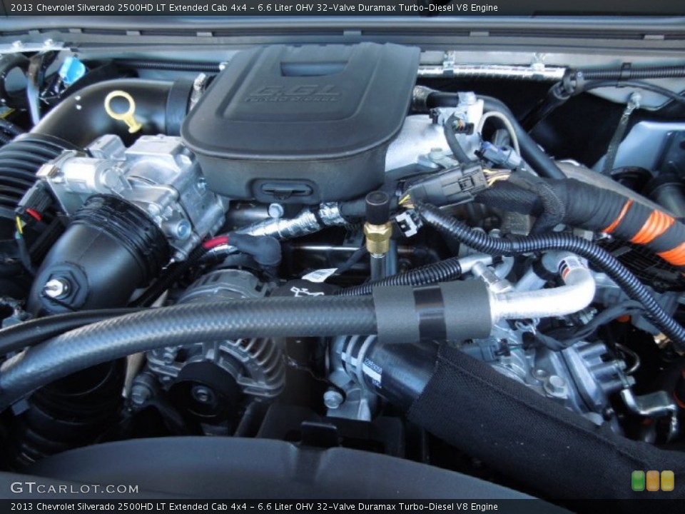 6.6 Liter OHV 32-Valve Duramax Turbo-Diesel V8 Engine for the 2013 Chevrolet Silverado 2500HD #76245647