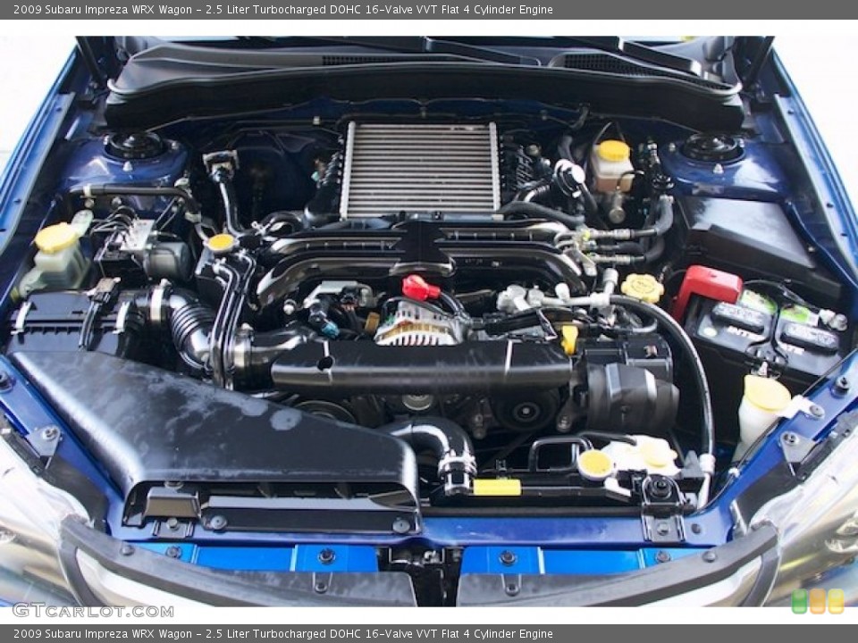 2.5 Liter Turbocharged DOHC 16-Valve VVT Flat 4 Cylinder Engine for the 2009 Subaru Impreza #76247051