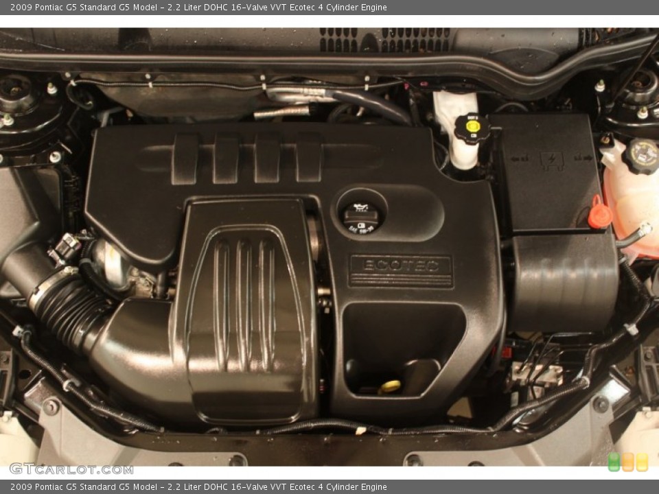 2.2 Liter DOHC 16-Valve VVT Ecotec 4 Cylinder Engine for the 2009 Pontiac G5 #76251224