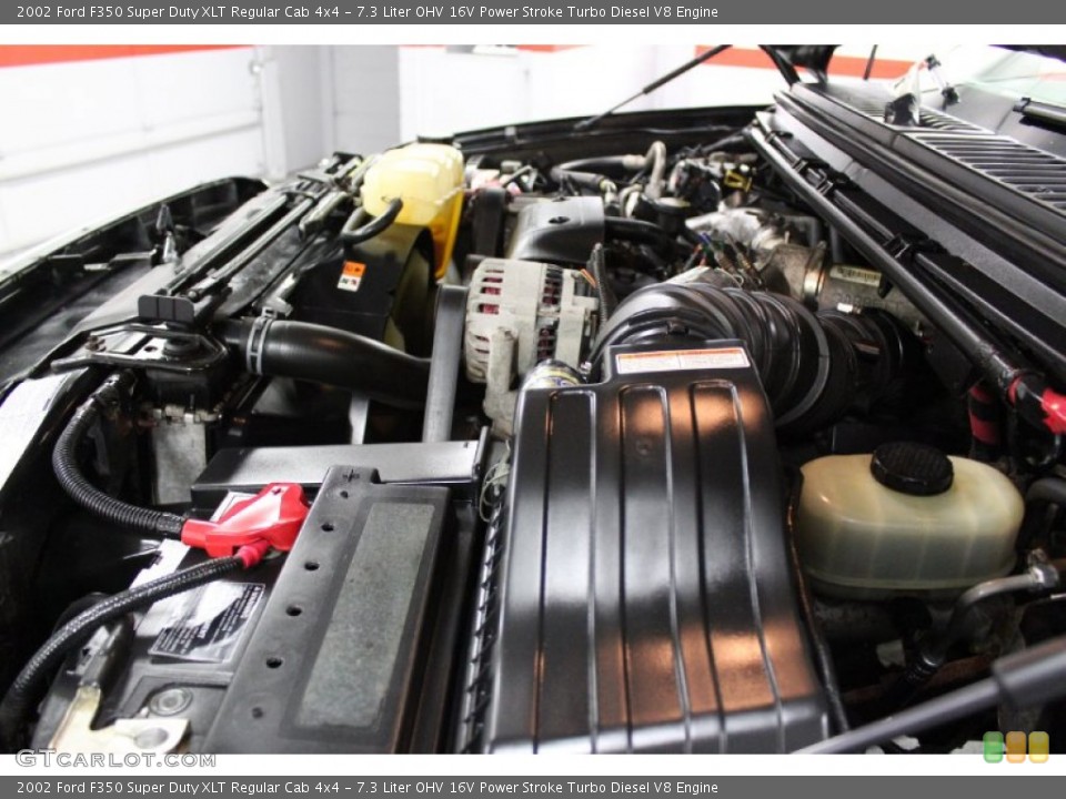 7.3 Liter OHV 16V Power Stroke Turbo Diesel V8 Engine for the 2002 Ford F350 Super Duty #76256675