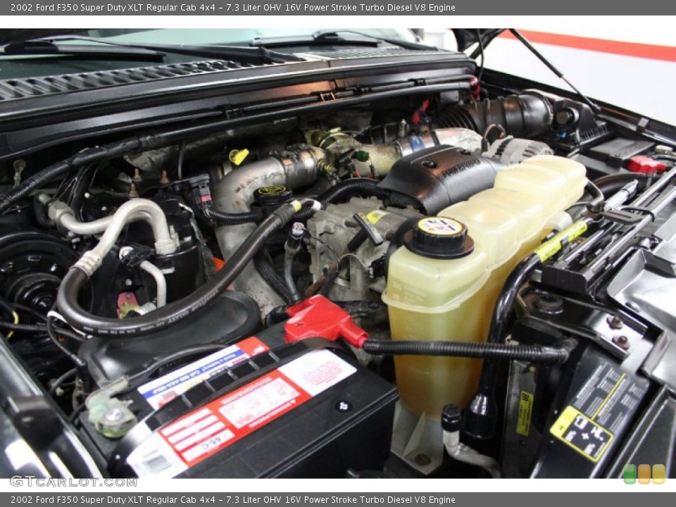 7.3 Liter OHV 16V Power Stroke Turbo Diesel V8 Engine for the 2002 Ford F350 Super Duty #76256723