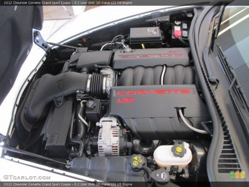 6.2 Liter OHV 16-Valve LS3 V8 Engine for the 2012 Chevrolet Corvette #76257692