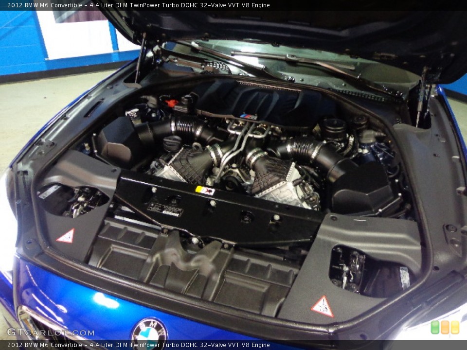 4.4 Liter DI M TwinPower Turbo DOHC 32-Valve VVT V8 Engine for the 2012 BMW M6 #76263695
