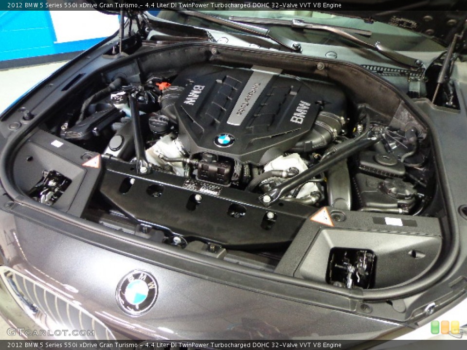 4.4 Liter DI TwinPower Turbocharged DOHC 32-Valve VVT V8 Engine for the 2012 BMW 5 Series #76264282