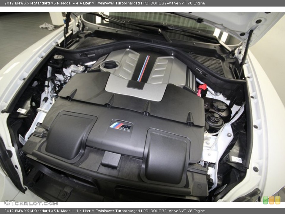 4.4 Liter M TwinPower Turbocharged HPDI DOHC 32-Valve VVT V8 Engine for the 2012 BMW X6 M #76266099