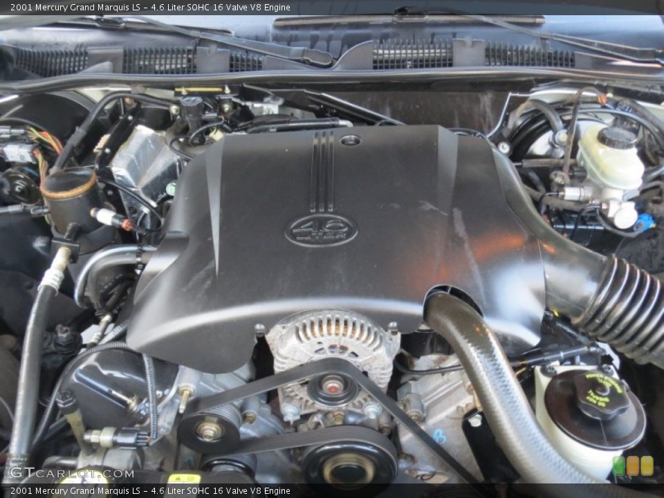 4.6 Liter SOHC 16 Valve V8 Engine for the 2001 Mercury Grand Marquis #76270876