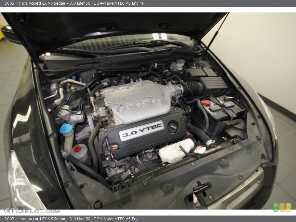 3.0 Liter SOHC 24-Valve VTEC V6 Engine for the 2003 Honda Accord #76271160