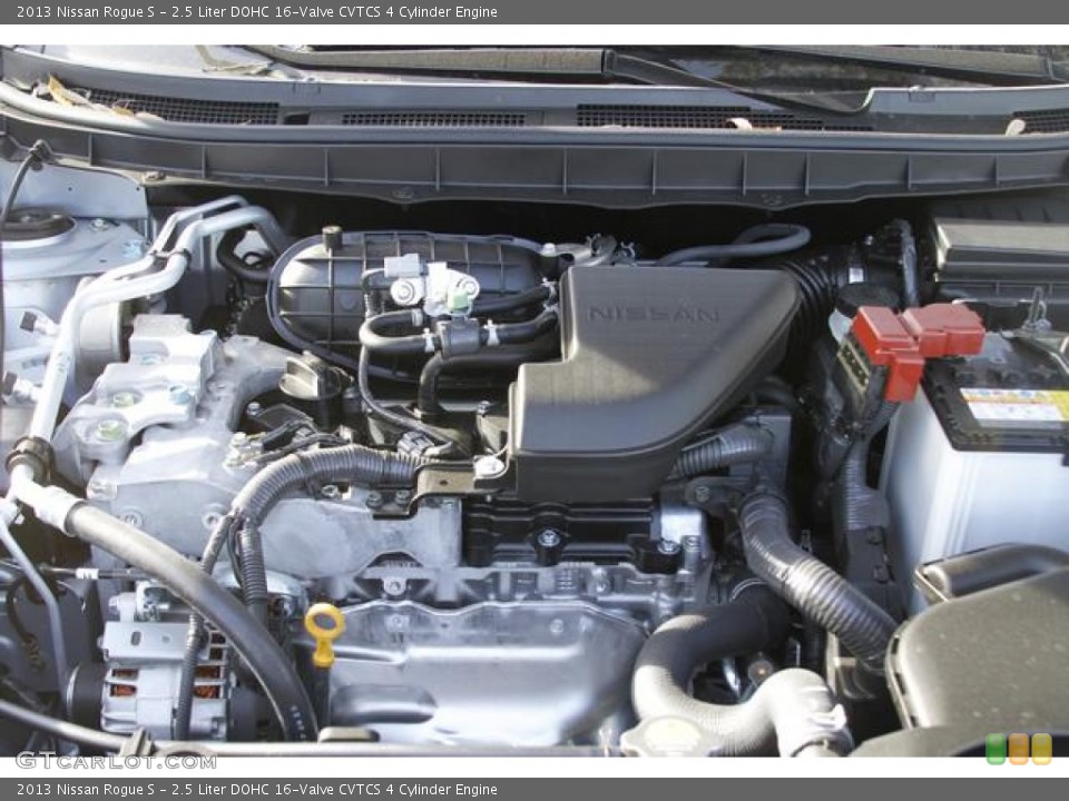 2.5 Liter DOHC 16-Valve CVTCS 4 Cylinder Engine for the 2013 Nissan Rogue #76282166