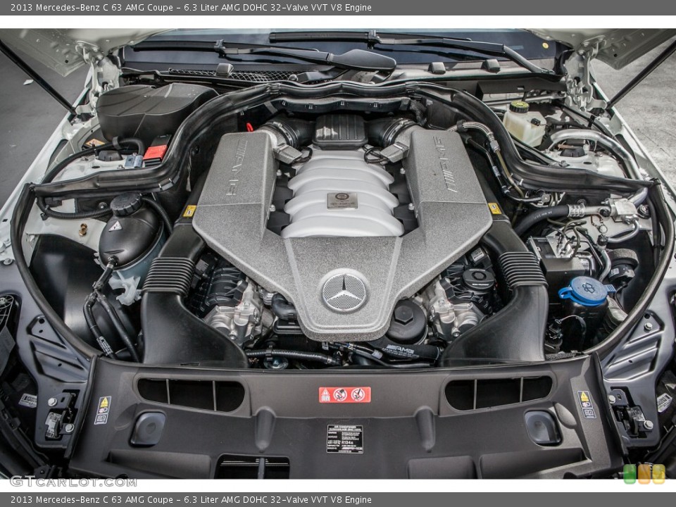 6.3 Liter AMG DOHC 32-Valve VVT V8 Engine for the 2013 Mercedes-Benz C #76296546