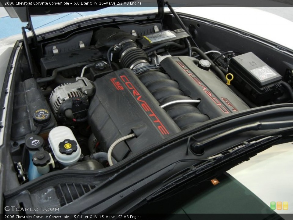 6.0 Liter OHV 16-Valve LS2 V8 Engine for the 2006 Chevrolet Corvette #76297929