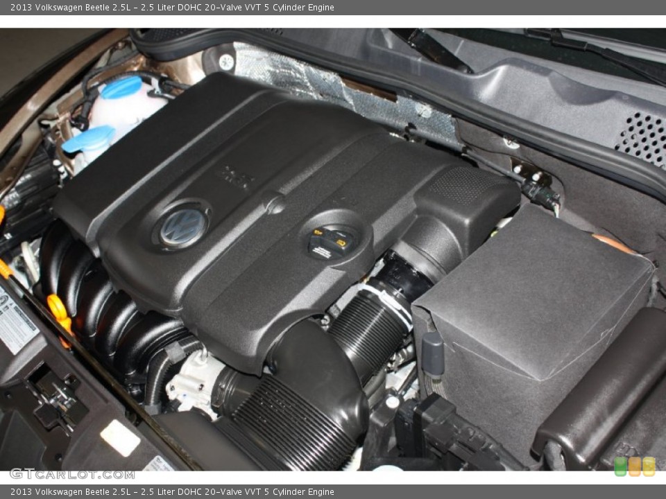 2.5 Liter DOHC 20-Valve VVT 5 Cylinder Engine for the 2013 Volkswagen Beetle #76301878