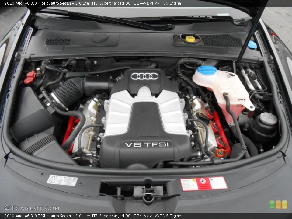 3.0 Liter TFSI Supercharged DOHC 24-Valve VVT V6 Engine for the 2010 Audi A6 #76302878