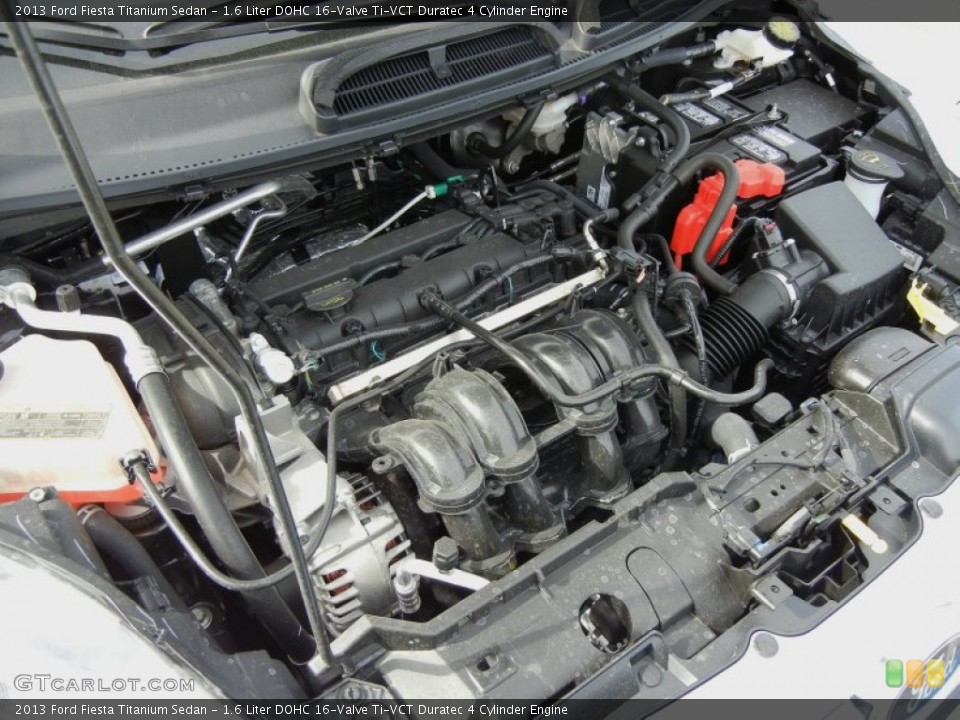 1.6 Liter DOHC 16-Valve Ti-VCT Duratec 4 Cylinder Engine for the 2013 Ford Fiesta #76303445