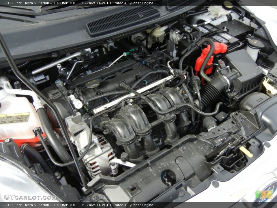 1.6 Liter DOHC 16-Valve Ti-VCT Duratec 4 Cylinder Engine for the 2013 Ford Fiesta #76305698