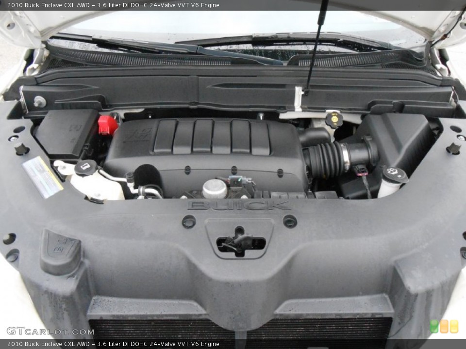 3.6 Liter DI DOHC 24-Valve VVT V6 Engine for the 2010 Buick Enclave #76305928